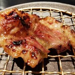 西麻布 焼肉 X - たん下　唐辛子味噌