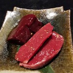 西麻布 焼肉 X - 但馬玄のハツとレバー