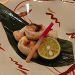 禅紫 - ふぐ白子焼き