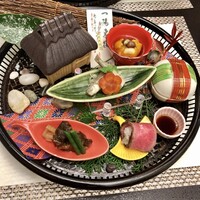 人形町今半 上野広小路店 - ランチ「彩三昧膳」(3960円)