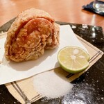 恵比寿 吉乃坐 - 鳥取大山鶏モモ肉の唐揚げ♡