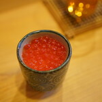 鮨駒 - いくらの茶碗蒸し