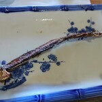 懐石料理 尋 - 秋刀魚の骨焼き
