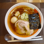 らぁ麺 桃の屋 - 味玉醤油ラーメン 900円