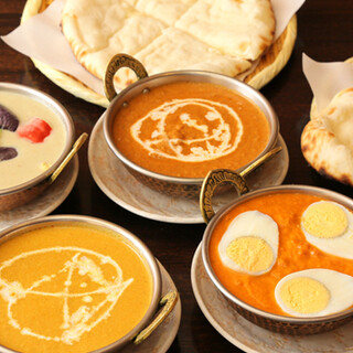 絶品！本格インド料理＆こだわりのカレーが勢ぞろい◎