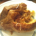 魚山亭 - 豚角煮アップ