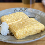 蕎麦 ふくあかり - だし巻きたまごはふっくら。お出汁が効いています♡