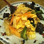 玉林酒家 - きくらげと卵