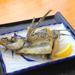 エアポート屋久島 - 飛び魚のから揚げ