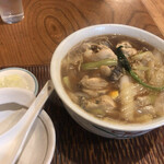 福田屋 - 牡蠣南蛮蕎麦