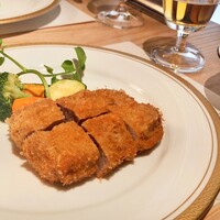 洋食 つばき - 黒豚ヒレカツ