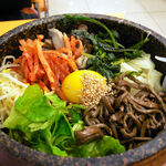 stone grilled bibimbap