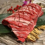 伊賀牛 焼肉 えん - 熟成ハラミステーキ(約2人前 2,560円)