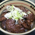 雷神屋 - 牛ハラミ丼400円