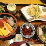 暖流 - 海鮮ちらし寿司定食
