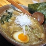 麺屋 さんた - 魚介豚骨ラーメン８５０円