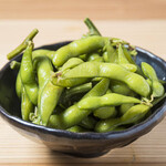 Edamame with branches