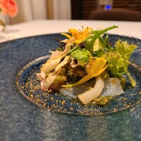 リストランテ カノフィーロ - 目一鯛のカルパッチョです。