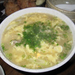 マルチョー - 〆のとり雑炊。スープが上品で後味が良かったです。