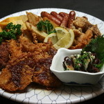 ささいずみ - 要予約のオードブル。盛りだくさんです。