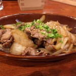 Aji Dokoro Jin - イノシシ肉の生姜焼き