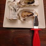 カキ焼き白山 - 焼き牡蛎２