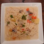 カキ焼き白山 - クリームパスタ