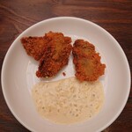 カキ焼き白山 - カキフライ