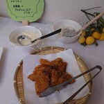 カキ焼き白山 - カキフライ(ビュッフェコーナー)