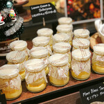 ザ・テラス - レモンクリームとサバイオーネ＠レモンクリームブリュレにレモンチェッロ？のエスプーマ