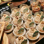 ザ・テラス - モンブランタルト＠中に何かフルーツが入っていたような？