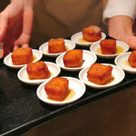 ザ・テラス - 揚げフレンチトーストのテーブルサービス