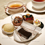 ザ・テラス - 5皿目（奥はミネストローネ）