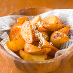 spicy tandoori potatoes