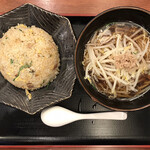 Chuuka Shokudou Ichibankan - 炒飯ミニらぁ麺セット