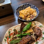 赤坂 らいもん - 特撰レバー炒めとXO醤炒飯