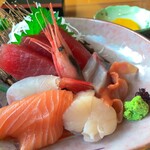 開山 - ボリュームたっぷりのお造り！