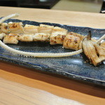 久原 - 【2012.8】穴子の白焼きと骨せんべい