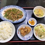 中華料理 東来福 - 青椒肉絲定食