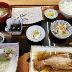 Kakitani Shouten - のどぐろ定食（2,500円）（天地逆で失礼！）
