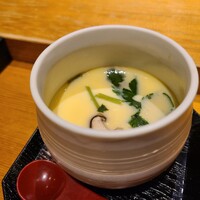 邦寿し - セットの茶碗蒸しです。