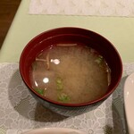 洋食 ヨコオ - 味噌汁