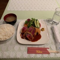 洋食 ヨコオ - ビフカツランチ