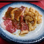 焼肉 たつみ - ブリスケ、上ミノ
