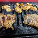 焼肉 たつみ - ブリスケ、上ミノ