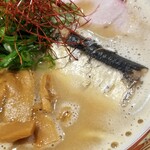 ラーメン巌哲 - ＳＴＦ（秋刀魚豚骨・冬）