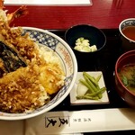 神田 五大 - 特上天丼：1,000円