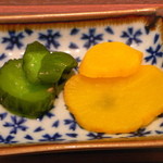 焼肉 kanoya - お付け物、美味です。