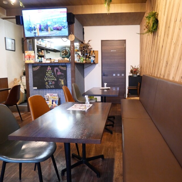 マルサンカフェ Cafe 市役所前 カフェ 食べログ