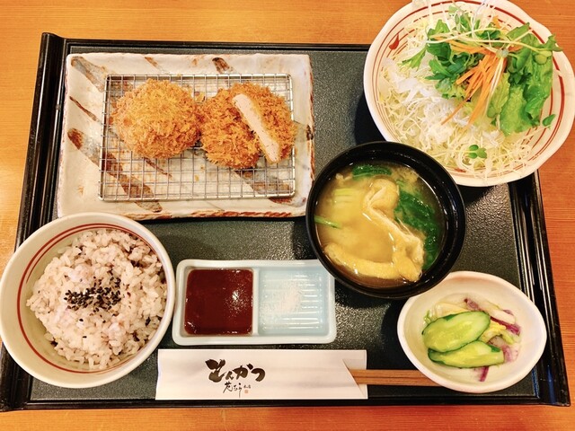 とんかつ 花むら 本店 グランドプラザ前 とんかつ 食べログ